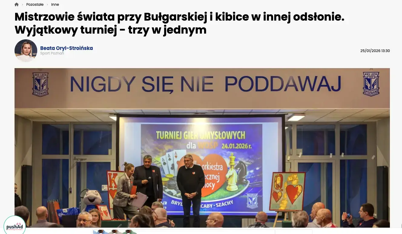 Artykuł Sport Poznań 360